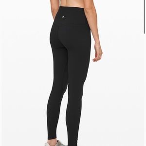 Black lululemon align leggings